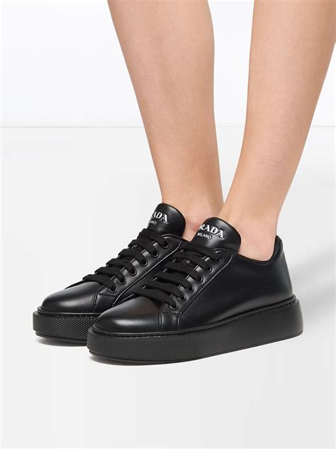 prada platform sole sneakers|prada platform sneakers outfit.